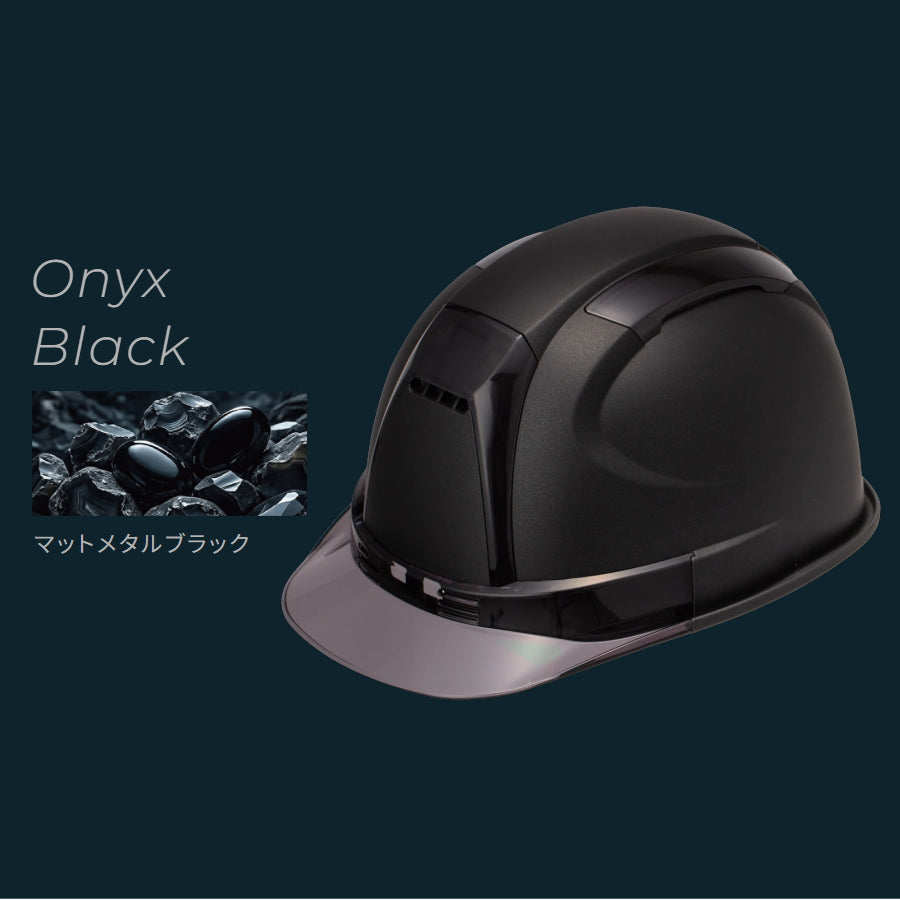 TOYO SAFETY No.390F VENTI プレミアムコーティング クラフトマットメタル 全6色 作業用ヘルメット