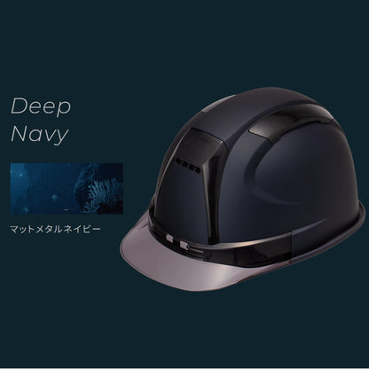 TOYO SAFETY No.390F VENTI プレミアムコーティング クラフトマットメタル 全6色 作業用ヘルメット