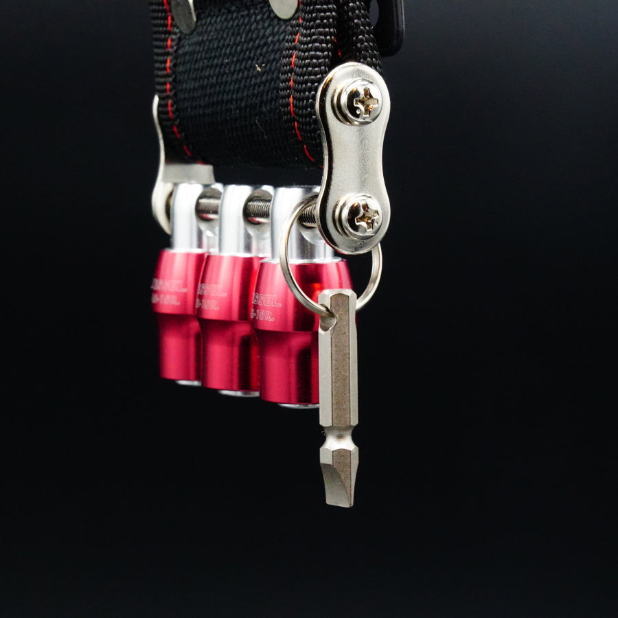 KNICKS×VESSEL 4号帆布ベルト クイックキャッチャー 別注 3SE-TSV