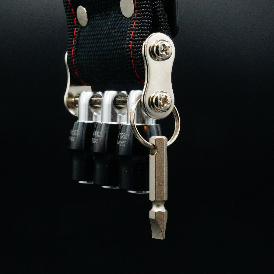 KNICKS×VESSEL 4号帆布ベルト クイックキャッチャー 別注 3SE-TSV