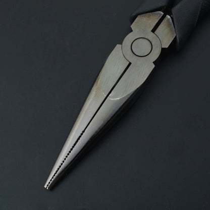 フジ矢 黒金 クロスローレット メカニックプライヤー 353R-200BG