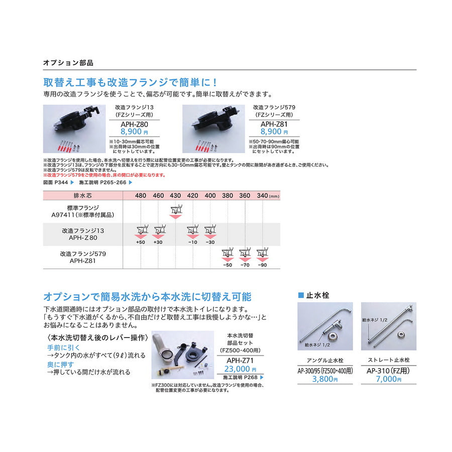 ダイワ化成 簡易水栓便器 FZ500 エロンゲート（大型）サイズ 陶器