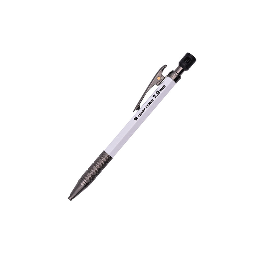 祥碩堂 朱雀 建築用シャープペンシル 2.0mm 500 真鍮製ボディ ポリマー芯 落下防止機能 芯削りキャップ