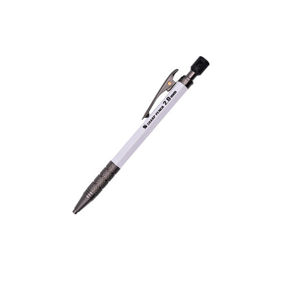 祥碩堂 朱雀 建築用シャープペンシル 2.0mm 500 真鍮製ボディ ポリマー芯 落下防止機能 芯削りキャップ