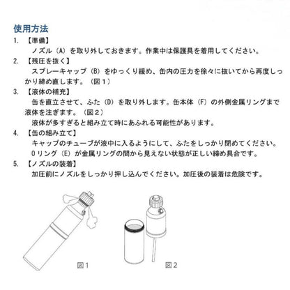 WIT 補充式スプレー缶 WIT-60001 5018202