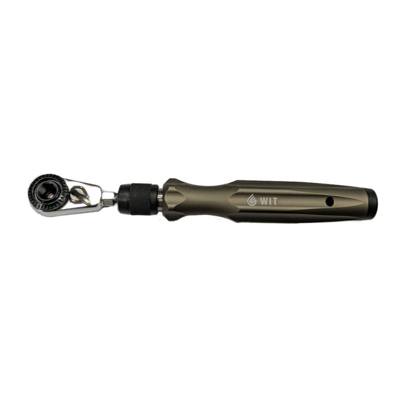WIT ビットハンドル アルミ製 1/4HEX クイックリリース付 全長115mm