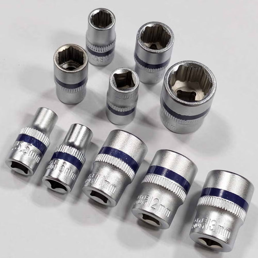 WIT ワールドインポートツールズ 1/4drソケットビットセット 5018282 WIT-10004 38pcs ラチェット ソケット ビット HEX TX PZ