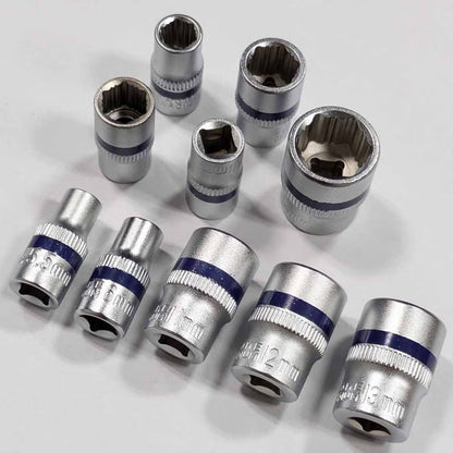 WIT ワールドインポートツールズ 1/4drソケットビットセット 5018282 WIT-10004 38pcs ラチェット ソケット ビット HEX TX PZ
