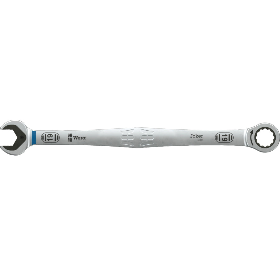WERA ベラ 6007 ジョーカー コンビネーションスパナ ロングデザイン 8mm ~ 19mm ラチェット レンチ ジョーカーシリーズ