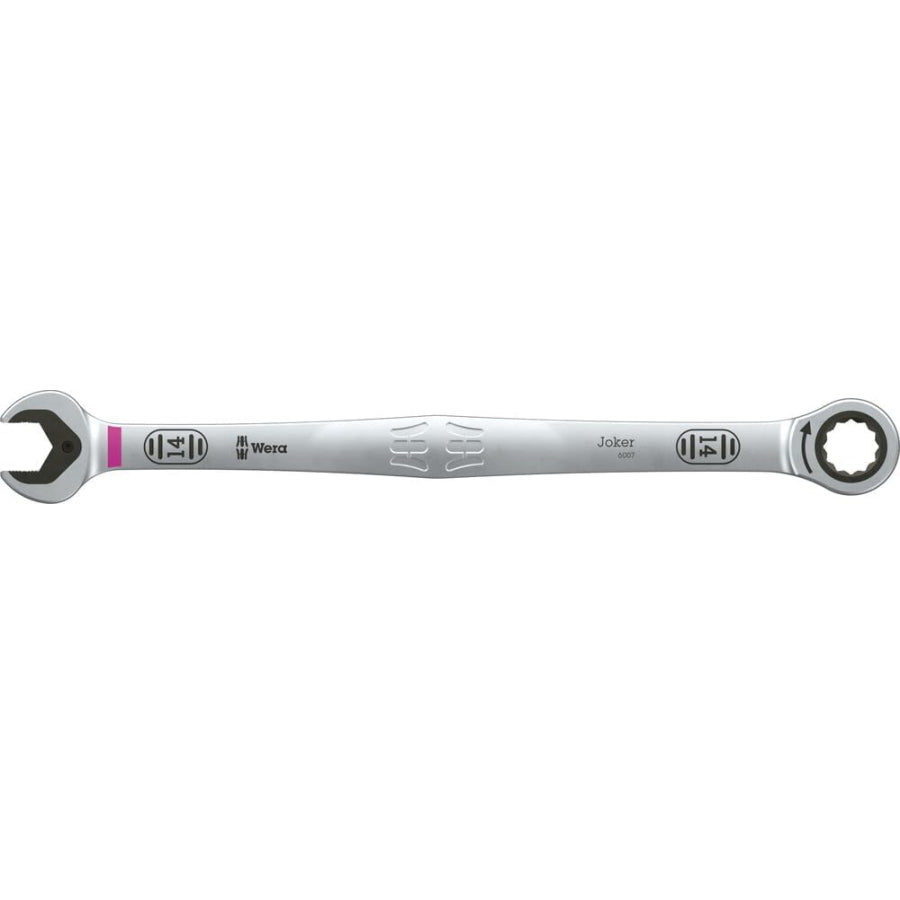 WERA ベラ 6007 ジョーカー コンビネーションスパナ ロングデザイン 8mm ~ 19mm ラチェット レンチ ジョーカーシリーズ