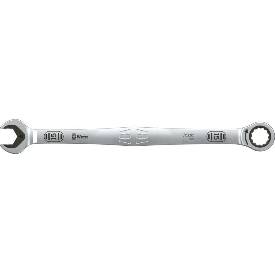 WERA ベラ 6007 ジョーカー コンビネーションスパナ ロングデザイン 8mm ~ 19mm ラチェット レンチ ジョーカーシリーズ