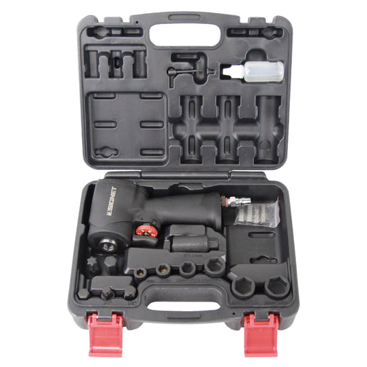 シグネット 1/2DR 3/8DR インサート式エアインパクトレンチセット 65340
