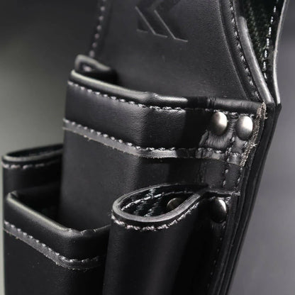 フジ矢 黒金 LIGHT PU LEATHER SERIES ドライバーホルダー /ドライバーペンチホルダー