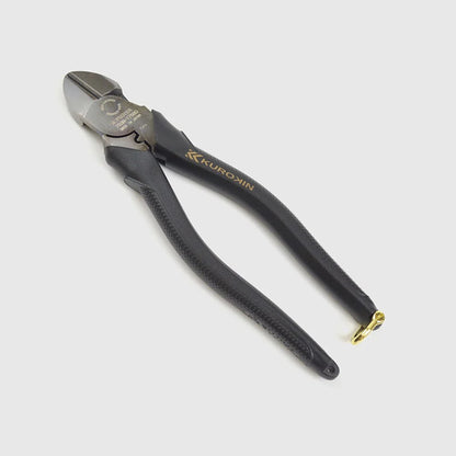 フジ矢 黒金 電工名人 偏芯強力ニッパ 700N 圧着機能付