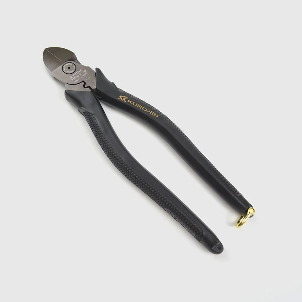 フジ矢 黒金 電工名人 偏芯薄刃ニッパ 7700N