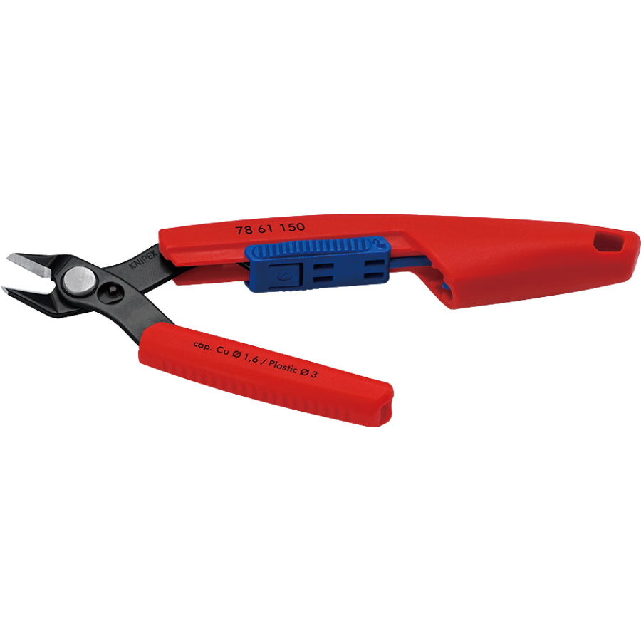【10月発売予約商品】 KNIPEX Slim Knips スリムニッパー 150mm 7803-150 7861-150 ホルスターセット対応 精密ニッパー 結束バンド 配線作業用 クニペックス
