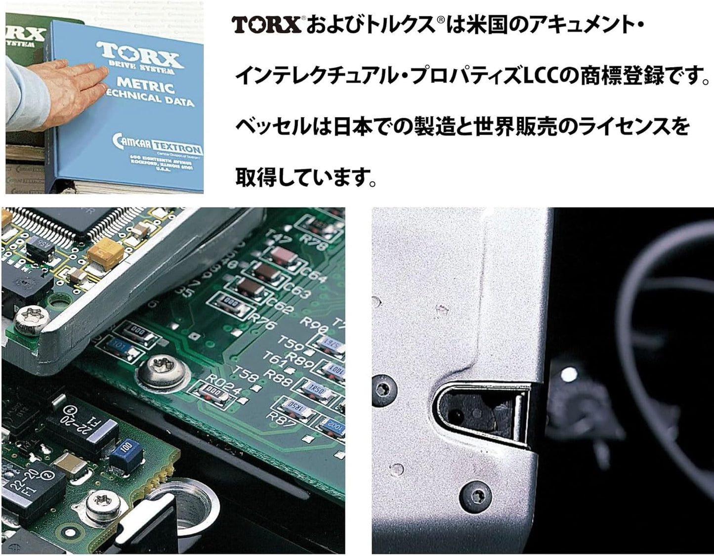 ベッセル 片頭トルクス 剛彩ビット GSVT