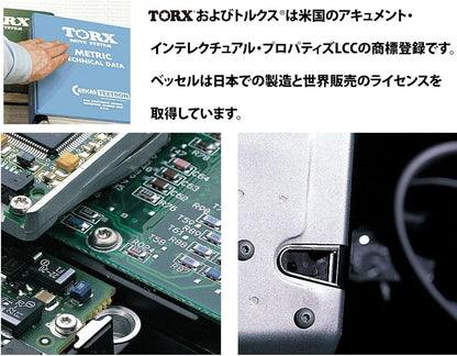ベッセル 片頭トルクス 剛彩ビット GSVT