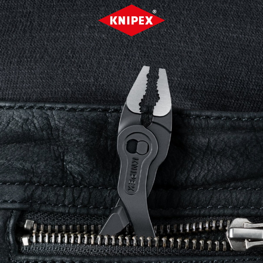 【予約商品】 KNIPEX クニペックス TwinGrip XS 8200-100 ツイングリップXS 100mm フロント・サイドグリッププライヤー ネジつかみ