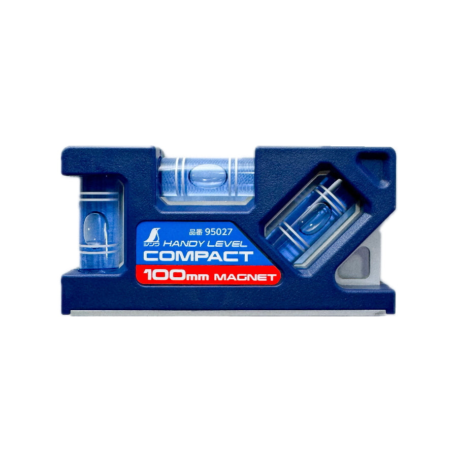 シンワ × 高儀 ハンディレベル コンパクト 100mm マグネット付 限定色 95027