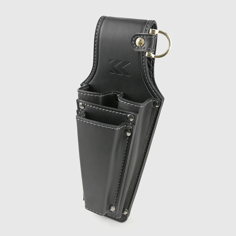 フジ矢 黒金 LIGHT PU LEATHER SERIES ドライバーホルダー /ドライバーペンチホルダー