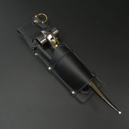 フジ矢 黒金 LIGHT PU LEATHER SERIES シノラチェホルダー