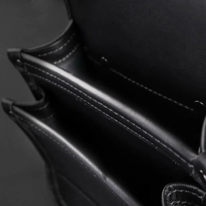 フジ矢 黒金 LIGHT PU LEATHER SERIES 腰袋 / 建築薄型腰袋