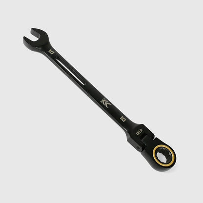 フジ矢 黒金 首振りコンビネーションラチェットレンチ CWL