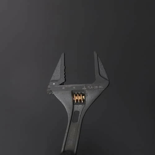 フジ矢 黒金 ライトモンキー（ギザ有り） FLA モンキーレンチ