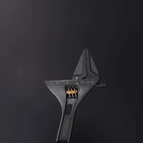 フジ矢 黒金 ライトモンキー（ギザ有り） FLA モンキーレンチ