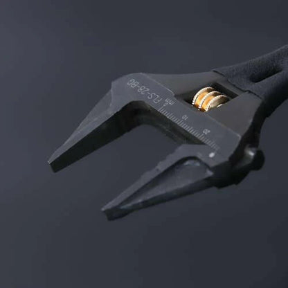 フジ矢 黒金 ライトショートモンキー（ギザ有り） FLS モンキーレンチ