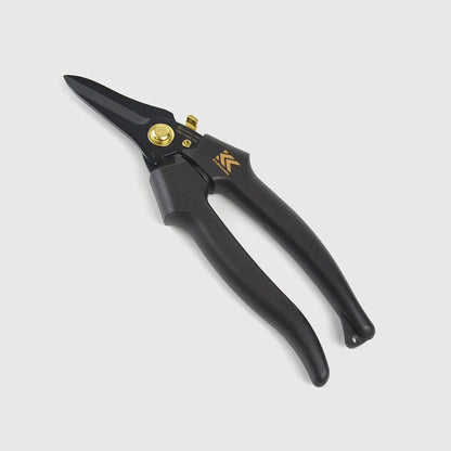 フジ矢 黒金 電工ストレートバサミPRO FM04-180NL-BG