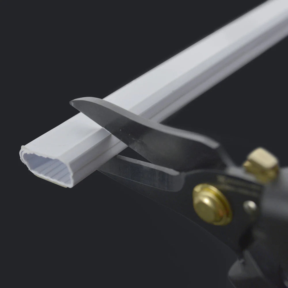 フジ矢 黒金 電工ストレートバサミPRO FM04-180NL-BG