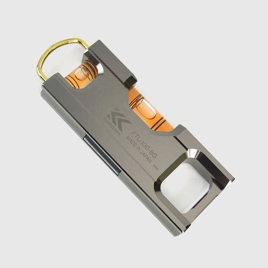 フジ矢 黒金 アルミ水平器 FTL 100mm 150mm 200mm