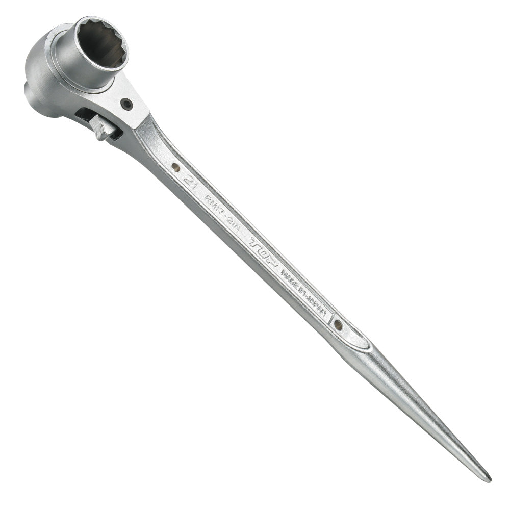 トップ工業 両口ラチェットレンチ（メッキ仕様） RM-ST