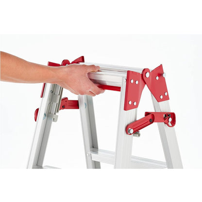 ハセガワ 脚部伸縮脚立 RYZｰd 2台 と 伸縮足場板 SSF1.0 1枚 マルハンズオリジナルセット