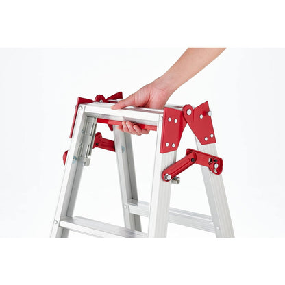 ハセガワ 脚部伸縮脚立 RYZｰd 2台 と 伸縮足場板 SSF1.0 1枚 マルハンズオリジナルセット