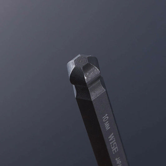 フジ矢 黒金 ボールポイントレンチ セミロングタイプ延長パイプ付 WLB-2300-BG