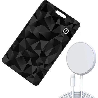 CMC クールモバイル SMTI-02 エアタグカード 充電器セット Apple「探す」対応 iPhone専用 IP68 薄型1.7mm 4柄