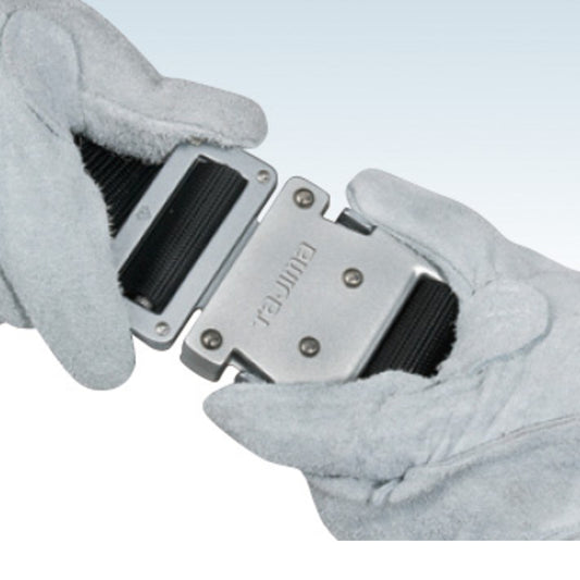 タジマ 胴ベルト アルミワンタッチ / 黒アルミワンタッチ / 黒アルミワンタッチ カーブ