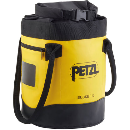 PETZL バックパック バケット 15 ロープ収納バッグ 15L Φ25×L30cm 最大使用荷重50kg TPU防水生地 S001AA00 S001BA00 S001CA00 ぺツル