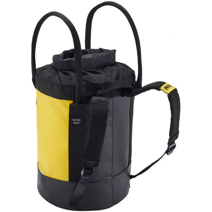 PETZL バックパック バケット 30 ロープ収納バッグ 30L Φ30×L42cm 最大使用荷重50kg TPU防水生地 S001AA01 S001BA01 S001CA01 ぺツル