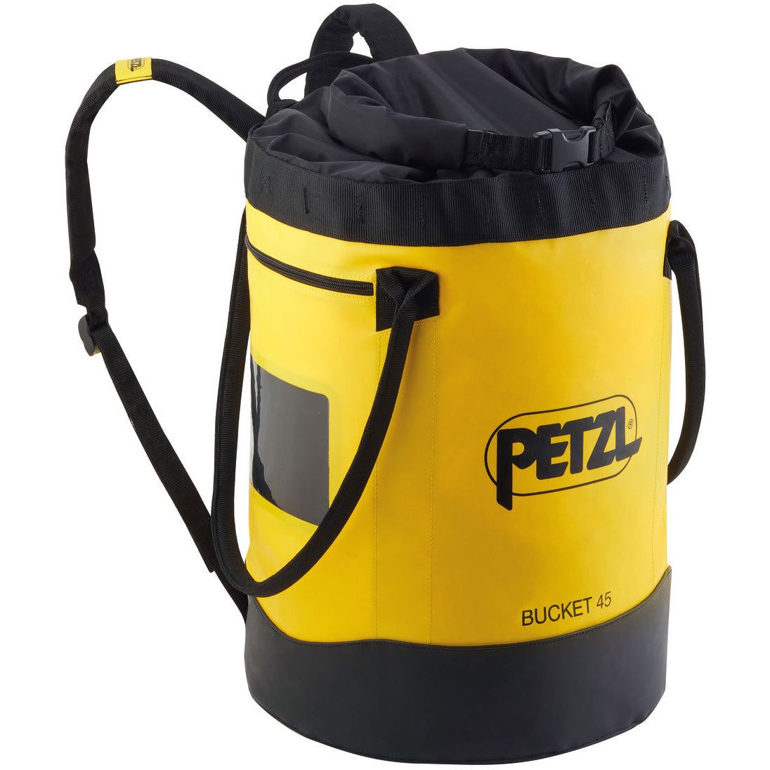 PETZL バックパック バケット 45 ロープ収納バッグ 45L Φ35×L47cm 最大使用荷重50kg TPU防水生地 S001AA02 S001BA02 S001CA02 ぺツル
