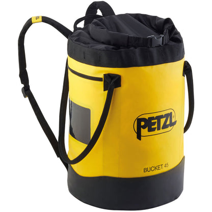 PETZL バックパック バケット 45 ロープ収納バッグ 45L Φ35×L47cm 最大使用荷重50kg TPU防水生地 S001AA02 S001BA02 S001CA02 ぺツル