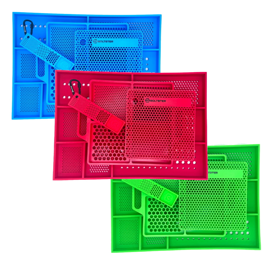 BOLTSTER ボルトスター マルハンズオリジナルパーフェクトセット｜4点セット｜ビットオーガナイザー/ボルトオーガナイザー/オーガナイジングトレイ/トップボックスツールトレイ｜同色セット