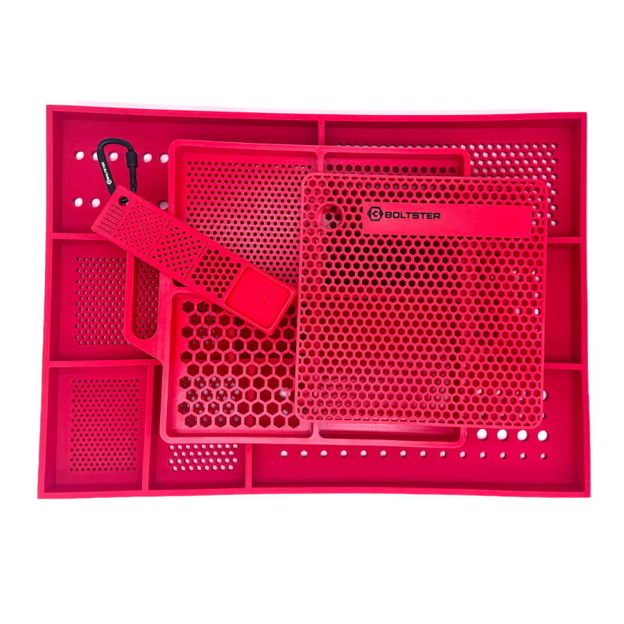 BOLTSTER ボルトスター マルハンズオリジナルパーフェクトセット｜4点セット｜ビットオーガナイザー/ボルトオーガナイザー/オーガナイジングトレイ/トップボックスツールトレイ｜同色セット