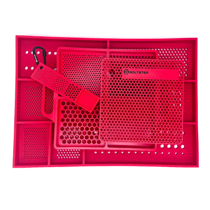 BOLTSTER ボルトスター マルハンズオリジナルパーフェクトセット｜4点セット｜ビットオーガナイザー/ボルトオーガナイザー/オーガナイジングトレイ/トップボックスツールトレイ｜同色セット