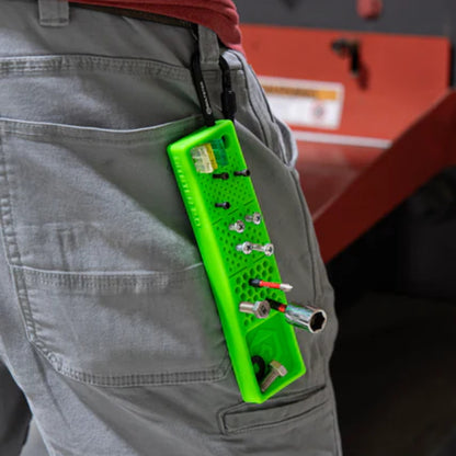 BOLTSTER ボルトスター BTS-100004 ビットオーガナイザー カラビナ付 2.0｜強力マグネット内蔵｜耐熱260℃｜特殊高強度シリコン｜全3色