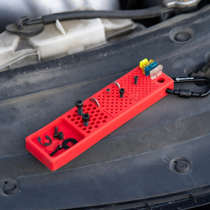 BOLTSTER ボルトスター BTS-100004 ビットオーガナイザー カラビナ付 2.0｜強力マグネット内蔵｜耐熱260℃｜特殊高強度シリコン｜全3色