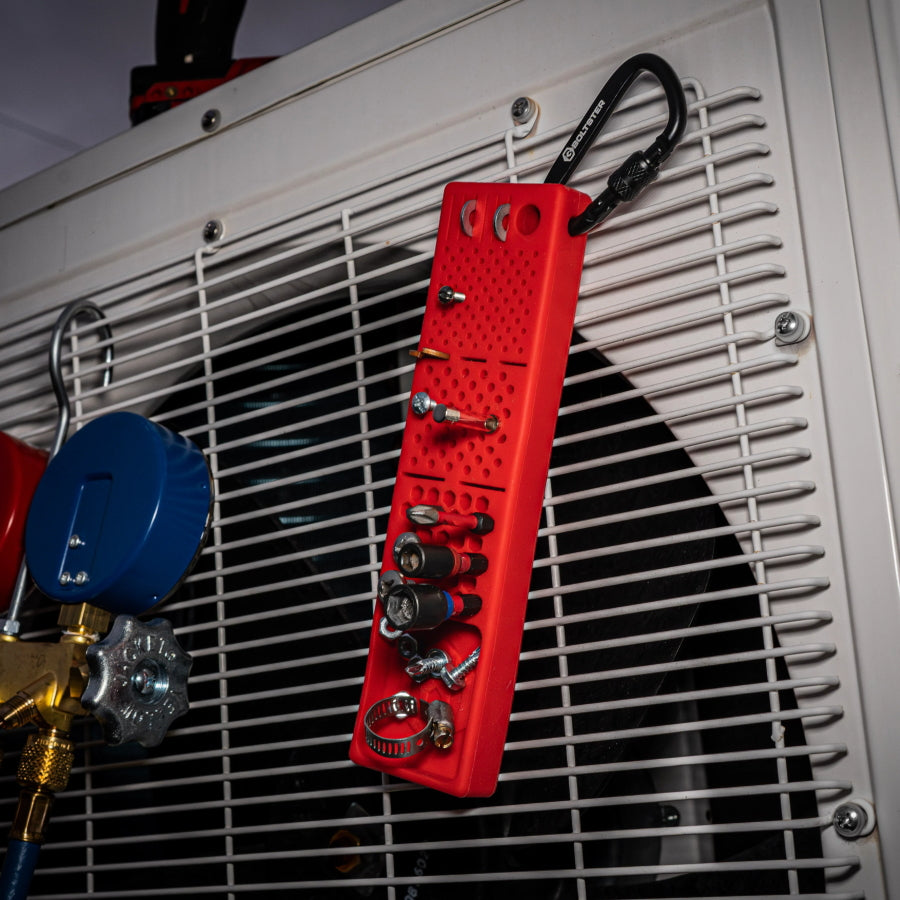 BOLTSTER ボルトスター BTS-100004 ビットオーガナイザー カラビナ付 2.0｜強力マグネット内蔵｜耐熱260℃｜特殊高強度シリコン｜全3色